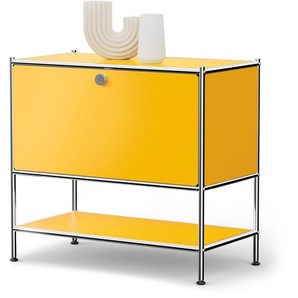 Sideboard Metall CN3 mit 1 Klappenfach, gelb