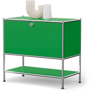 Sideboard Metall CN3 mit 1 Klappenfach, grün