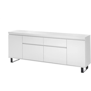 Sideboard  Meyenburg ¦ weiß ¦ Maße (cm): B: 191 H: 74 T: 40