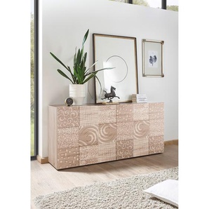 Sideboard Miro 181cm Beige/Eiche Sonoma Dekor