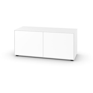 Sideboard Nex Pur Piure MDF weiß matt lackiert, Designer Studio Piure, 52.5x120x48 cm
