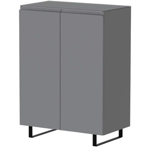 Sideboard Nicolo ¦ grau ¦ Maße (cm): B: 80 H: 110 T: 45.0