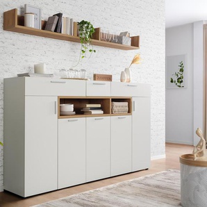 Sideboard »Nonza« - braun - Holz -