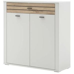 Sideboard  Octave ¦ weiß ¦ Maße (cm): B: 103 H: 107 T: 38.0