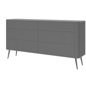Selsey Sideboard  Ovarlo ¦ schwarz ¦ Maße (cm): B: 168 H: 83,8