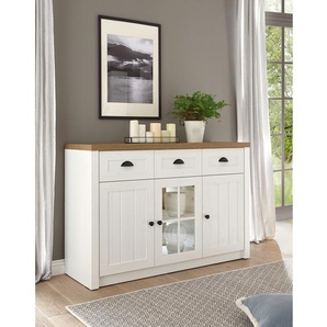 Sideboard I 130 x 86 x 43cm Weiß