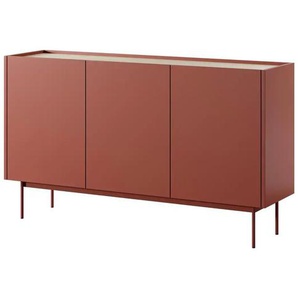 Sideboard - rot - Materialmix - 144 cm - 83 cm | Möbel Kraft