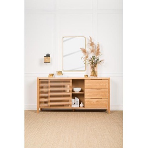 Sideboard 180 cm 180 x 88 x 45cm Braun
