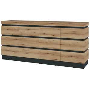 Sideboard  Savoca ¦ holzfarben ¦ Maße (cm): B: 201 H: 93 T: 45.0