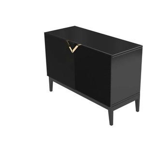 Sideboard  Demi ¦ schwarz ¦ Maße (cm): B: 100,5 H: 70