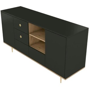 Sideboard  Harmoni ¦ schwarz ¦ Maße (cm): B: 160 H: 83