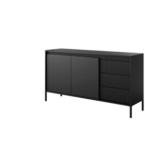 Sideboard  Senso ¦ schwarz ¦ Maße (cm): B: 39 H: 81