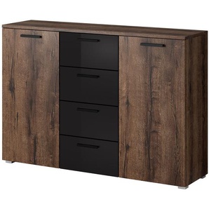 Sideboard Scotter 132 x 93 x 38cm Braun