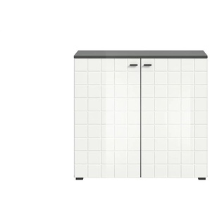 Sideboard   ¦ silber ¦ Maße (cm): B: 92 H: 86