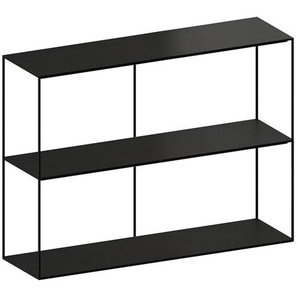 Sideboard Slim Irony Zeus kupferschwarz, Sandeffekt, Designer Maurizio Peregalli, 82x124x31 cm