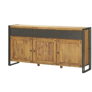 Sideboard Soft-Close-System Detroit ¦ holzfarben ¦ Maße (cm): B: 178 H: 88 T: 40.0