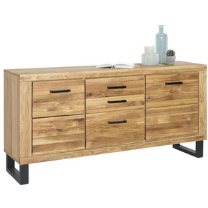 Sideboard Tina, Eiche teilmassiv geölt