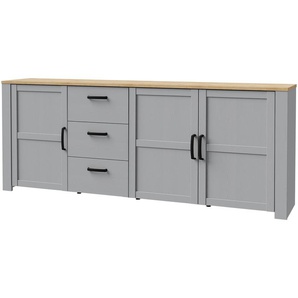 Sideboard  Toneo ¦ weiß ¦ Maße (cm): B: 220 H: 87 T: 42