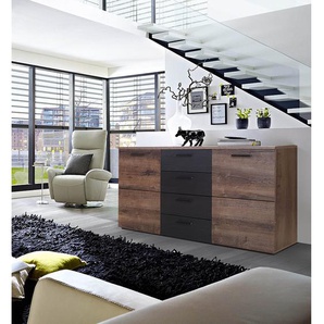 Sideboard Uvero 150 x 81 x 41cm Braun