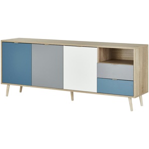 Sideboard  Vasto | mehrfarbig | 180 cm | 71 cm | 40 cm |
