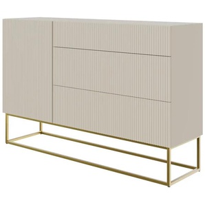 Selsey Sideboard  Veldio ¦ beige ¦ Maße (cm): B: 140 H: 90