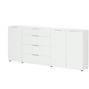 Sideboard Vitreo Neo ¦ weiß ¦ Maße (cm): B: 226 H: 99 T: 40.0
