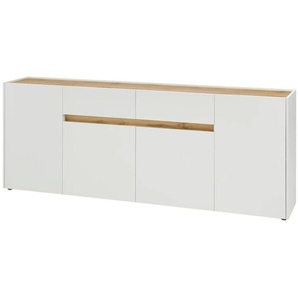Sideboard  Cande ¦ weiß ¦ Maße (cm): B: 220 H: 84 T: 40.0
