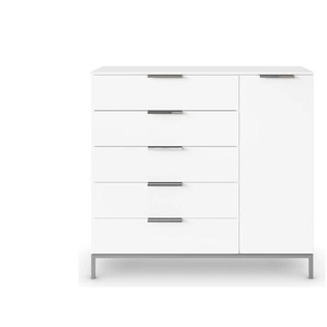 Sideboard  Frome ¦ weiß ¦ Maße (cm): B: 120 H: 111