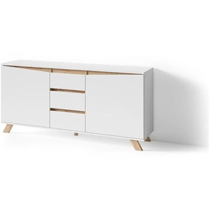 Sideboard  Valentin ¦ weiß ¦ Maße (cm): B: 160 H: 76
