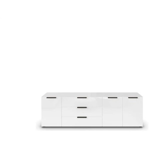 Sideboard   ¦ weiß ¦ Maße (cm): B: 199 H: 60
