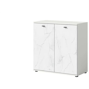 Sideboard  Stone ¦ weiß ¦ Maße (cm): B: 86 H: 87