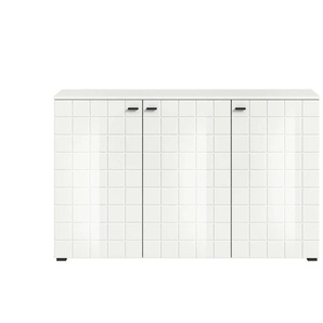 Sideboard - weiß - Materialmix - 138 cm - 86 cm | Möbel Kraft