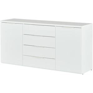 Sideboard - weiß - Materialmix - 170 cm - 82,5 cm - 44,5 cm | Möbel Kraft