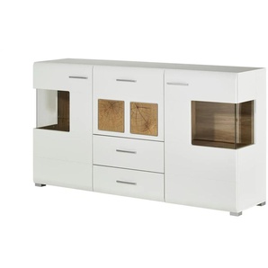 Sideboard - weiß - Materialmix - 170 cm - 94 cm - cm 42,0 | Möbel Kraft