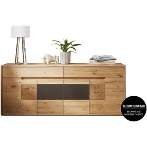 Sideboard WM Solento, europäische Wildeiche soft gebürstet