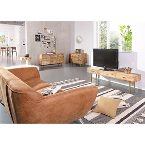 Sideboard Yearby 150 x 75 x 40cm Braun