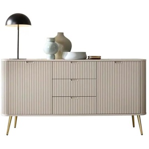 Sideboard Zova ¦ beige ¦ Maße (cm): B: 168 H: 87