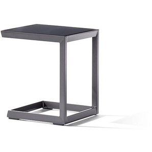Sieger Beistelltisch Aluminium 45x35 cm
