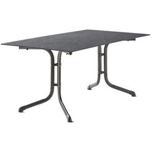 Sieger Boulevard-Klapptisch Polytec 160x90 cm Aluminium