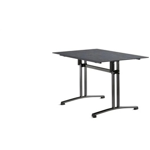 Sieger Gastro-Tisch Polytec Platte   ¦ schwarz ¦ Maße (cm): B: 120 H: 73