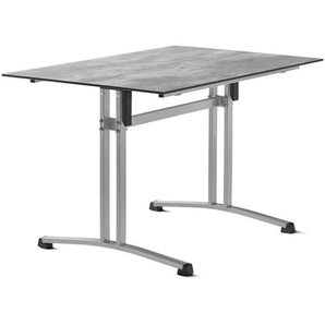 Sieger Gastro Tisch Polytec Säulenklappgestell 120x80 cm