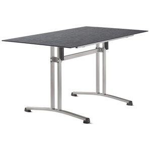 Sieger Gastro Tisch Polytec Säulenklappgestell 140x80 cm