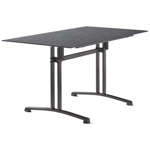 Sieger Gastro Tisch Polytec Säulenklappgestell 140x80 cm