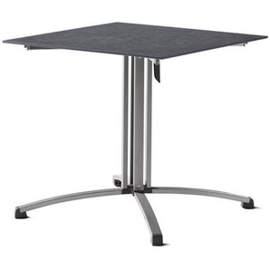 Sieger Gastro Tisch Polytec Säulenklappgestell 80x80 cm