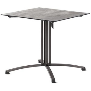 Sieger Gastro Tisch Polytec Säulenklappgestell 80x80 cm