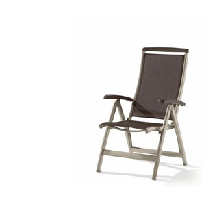 Sieger Klappsessel   ¦ braun ¦ Maße (cm): B: 75 H: 112