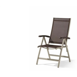 Sieger Klappsessel - braun - Materialmix - 62 cm - 109 cm | Möbel Kraft