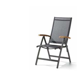 Sieger Klappsessel   ¦ grau ¦ Maße (cm): B: 62 H: 109