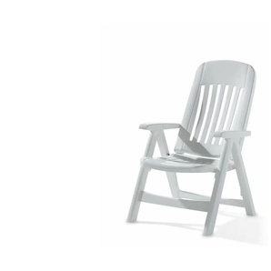 Sieger Klappsessel - weiß - Materialmix - 65 cm - 108 cm | Möbel Kraft
