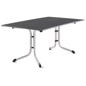 Sieger Klapptisch 165x95 cm graphit/schiefer anthrazit - Stahl mit Vivodur®Tischplatte